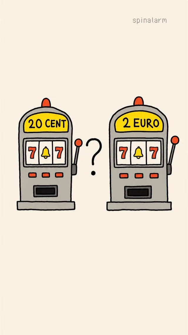 20 Cent oder 2 Euro pro Spin — was ändert sich wirklich? 🎰 Die %-Quote bleibt gleich. Nur Tempo und
