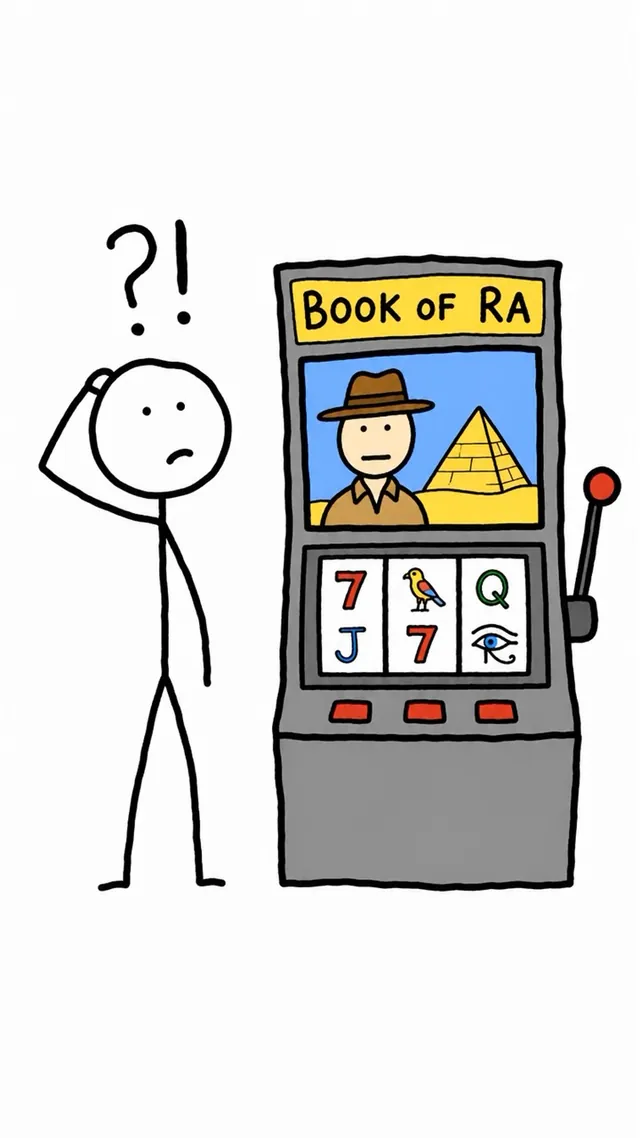 Book of Ra erklärt in unter 45 Sek 📖 Wusstest du, was das goldene Buch wirklich macht? #bookofra #s