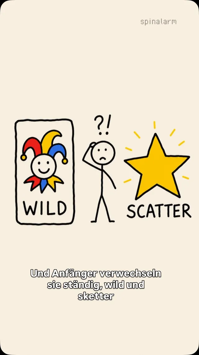 Wild oder Scatter? Die zwei wichtigsten Symbole in fast jedem Slot — und die meisten verwechseln sie